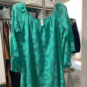 Size medium lace dress from non smoking home.